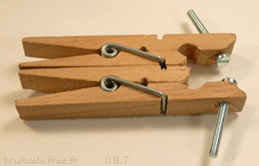 Pince double - Connexion provisoire Pince double - Connexions
