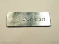Gravure sur aluminium Gravure sur aluminium
