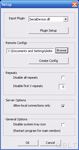 Menu configuration WinLIRC