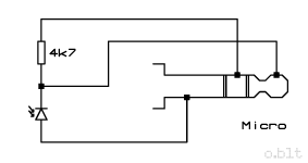 Schma rcepteurs IR simple  photodiode infrarouge pour entre micro